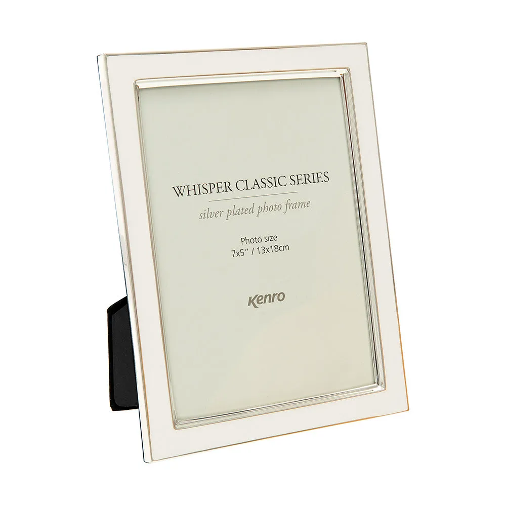 Whisper Classic Silver Plated Photo Frames