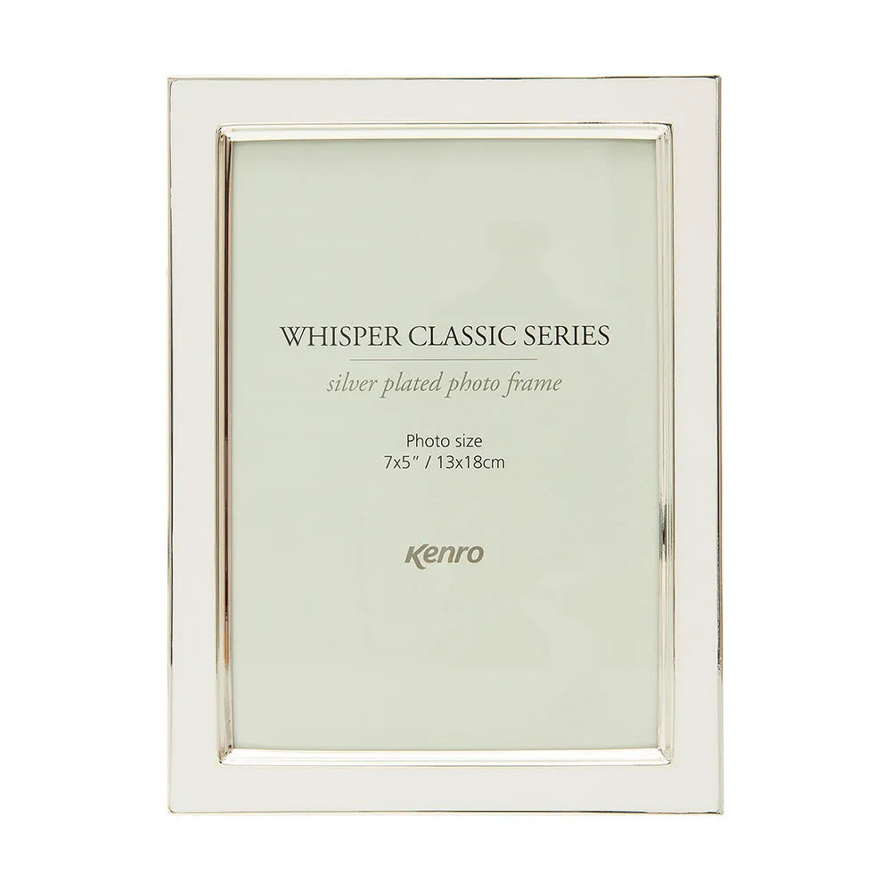 Whisper Classic Silver Plated Photo Frames