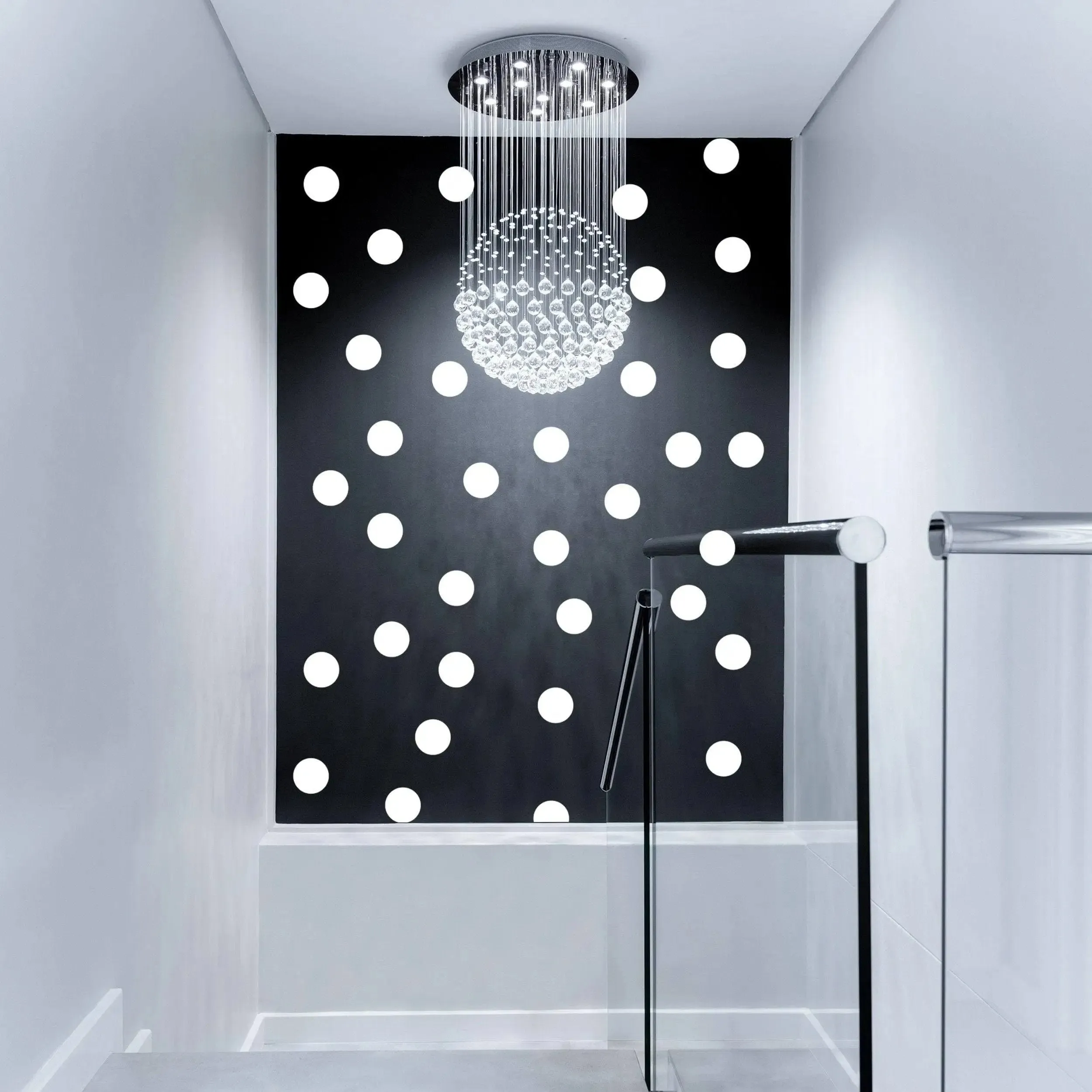 White Round Circle Dot Stickers - Creative Decorative Adhesive Decals