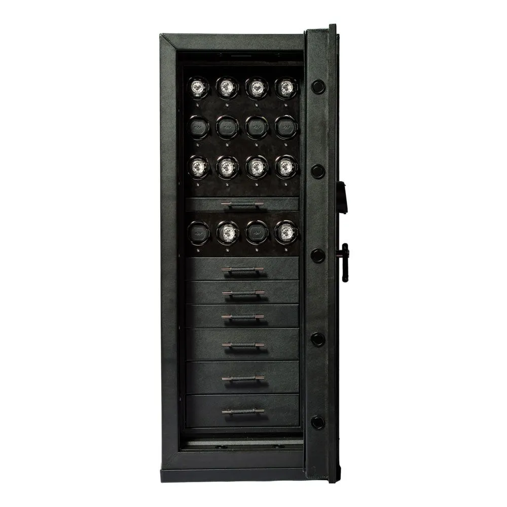 Wolf - Churchill 16-Unit Watch Winder Safe | 481602