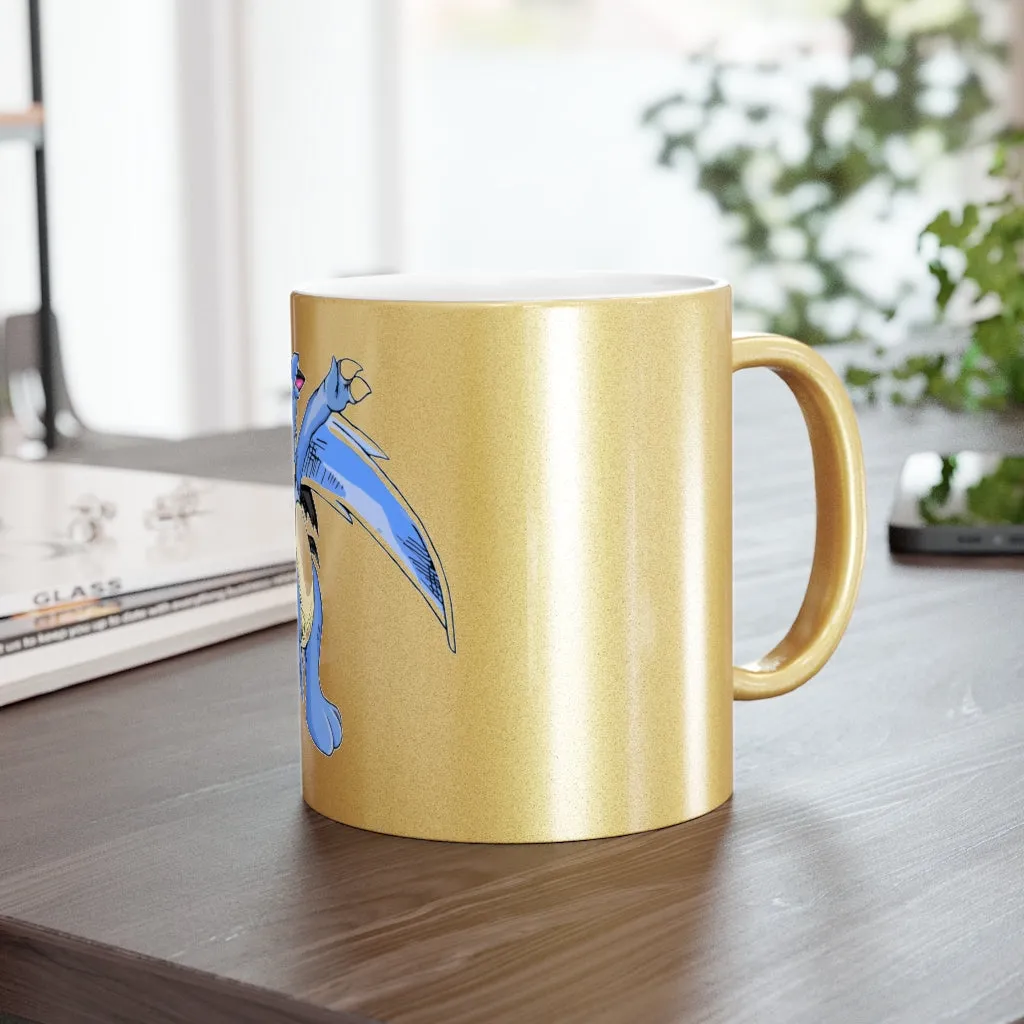 Wolwing Metallic Mug (Silver / Gold)