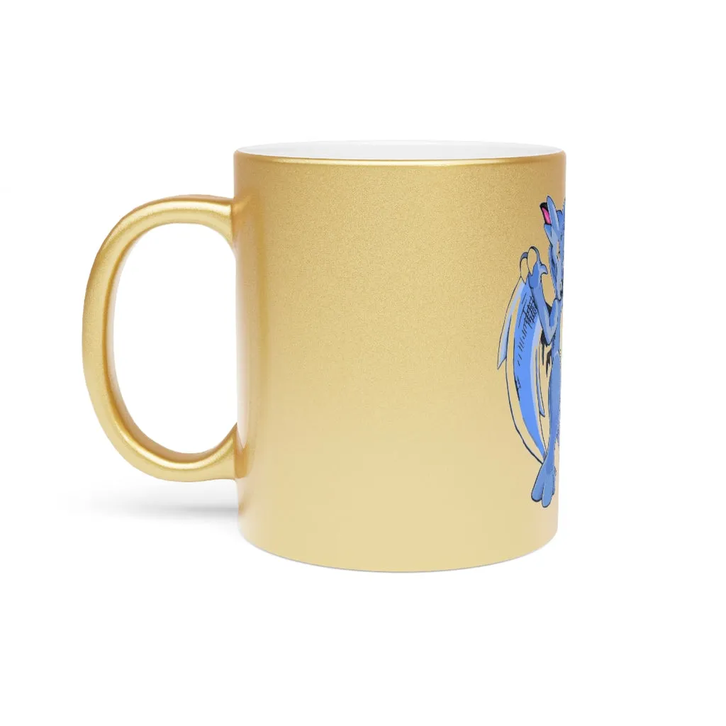 Wolwing Metallic Mug (Silver / Gold)