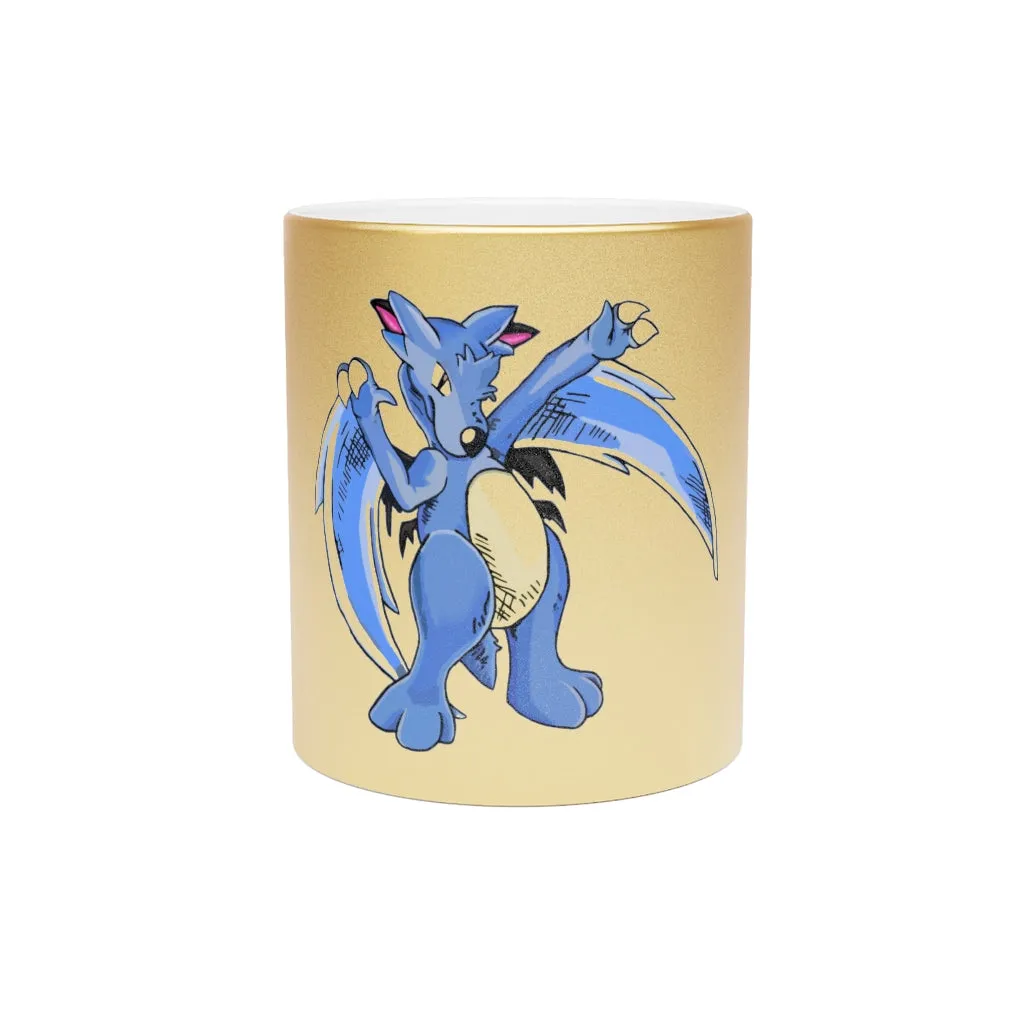 Wolwing Metallic Mug (Silver / Gold)