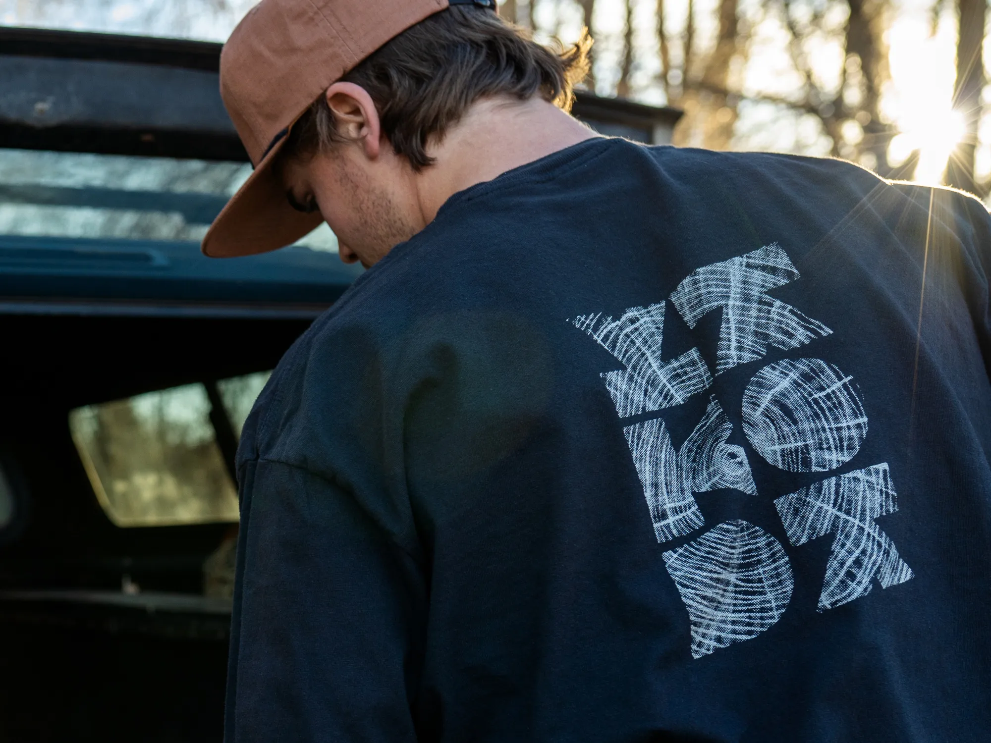 Woodblock Long Sleeve Tee