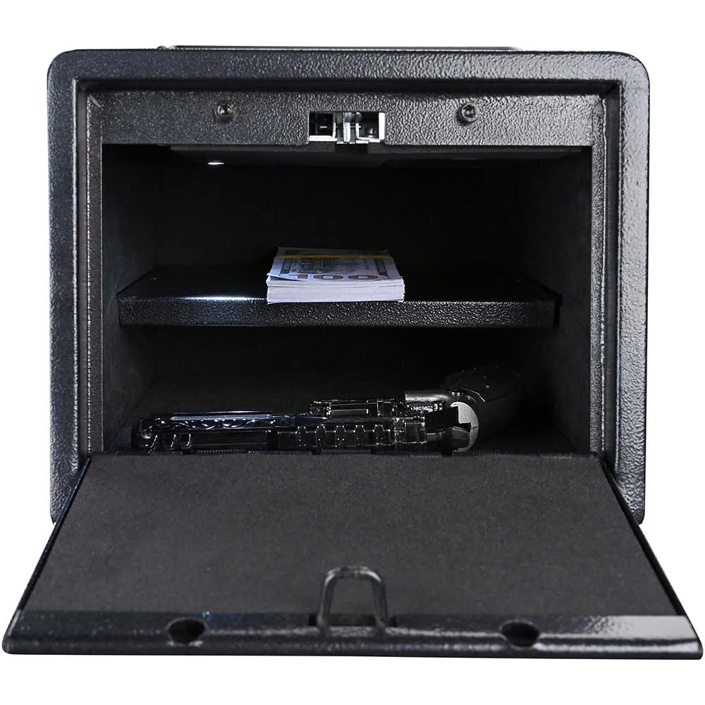 Yescom Pistol Safe Electronic Fingerprint Safe with Alarm Function